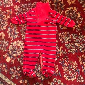 Ralph Lauren Polo Velour Footie